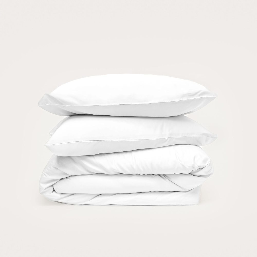 Bamboo Quilt Cover - White